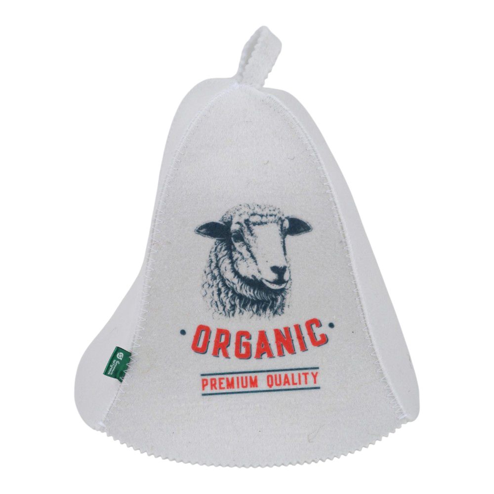 Шапка с ПРЕДСКАЗАНИЕМ для бани и сауны Organic premium quality Банные штучки, войлок /20