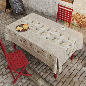 Клеенка TM HOZBAT DEKORAMA, DEKOR-LUX, на нетканной основе 1.4 * 20м GX-264A