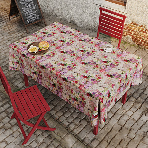 Клеенка TM HOZBAT DEKORAMA, DEKOR-LUX, на нетканной основе 1. 4 * 20м GX-459А
