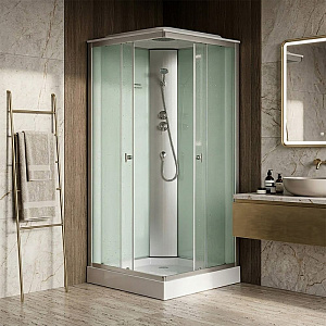 Душевая кабина 90*90*215см CS-6491F/CS-8072, кавдратная, низ. поддон 13см, 1/1