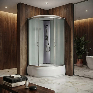 Душевая кабина 90*90*215см CS-6690F, выс. поддон 40см, мат 1/1