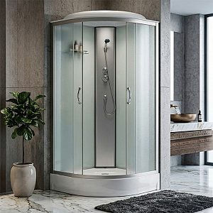 Душевая кабина 90*90*215см CS-6691F, низ. поддон 13см, мат 1/1