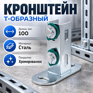 Кронштейн Т-образный с монтажными гайгами VPG106, 1/60, VIEIR