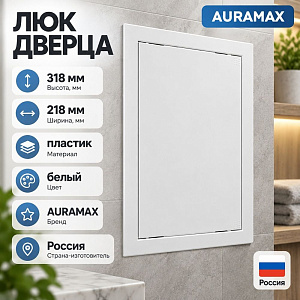 Люк дверца 200х300мм, D200*300, белый Auramax, 1/24