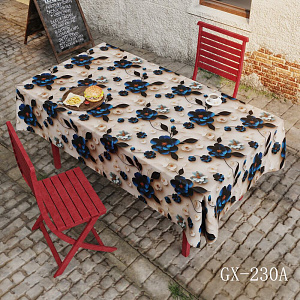 Клеенка TM HOZBAT DEKORAMA, DEKOR-LUX, на нетканой основе 1. 4 * 20м GX-230А
